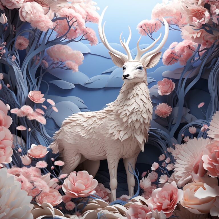 Blue Reverie – Paper Menagerie von Markus Baron