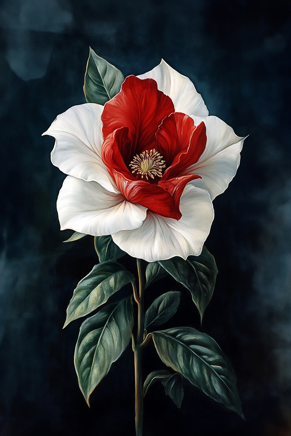 The Scarlet Heart – Botanical Reverie von Markus Baron